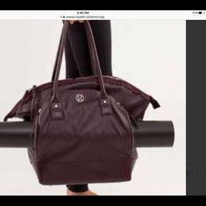 Lululemon yoga bag